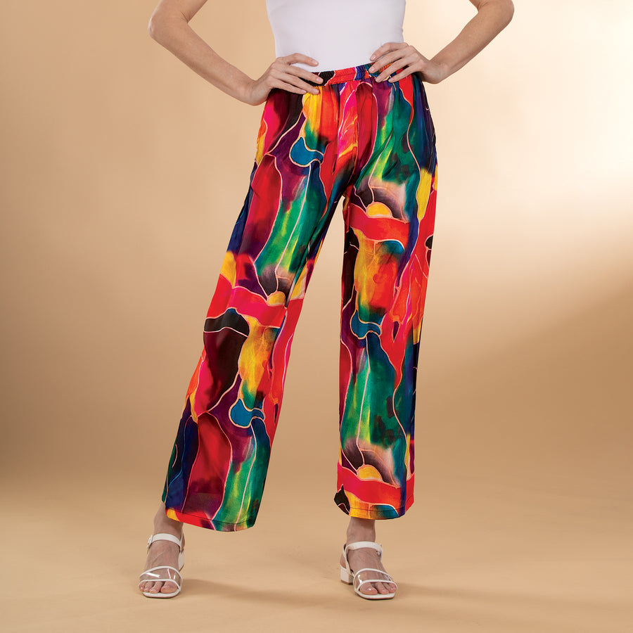 Primary Abstract Pants