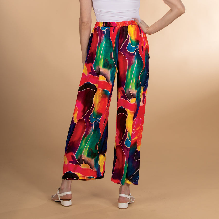 Primary Abstract Pants
