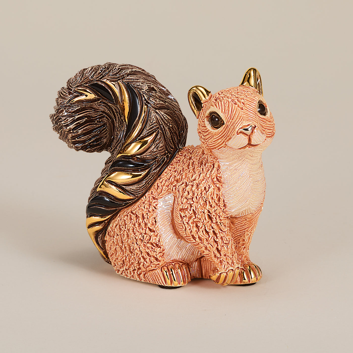 Porcelain Squirrel Figurine