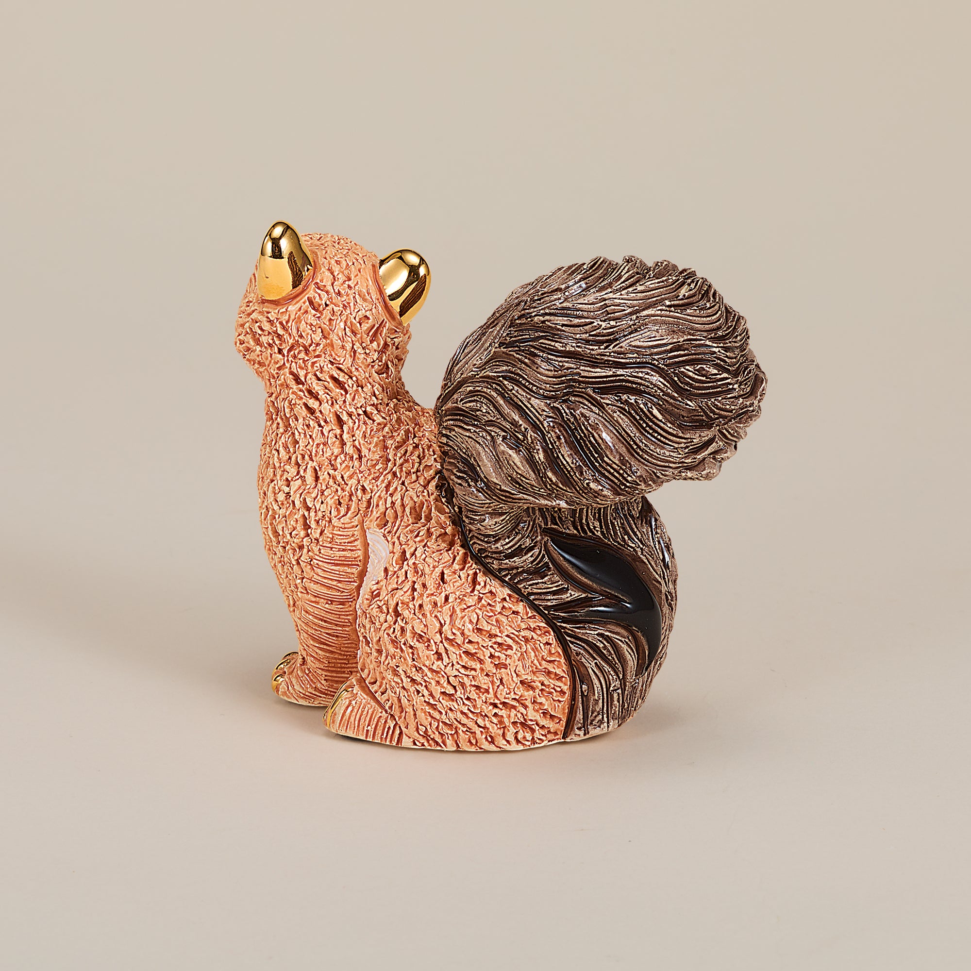 Porcelain Squirrel Figurine