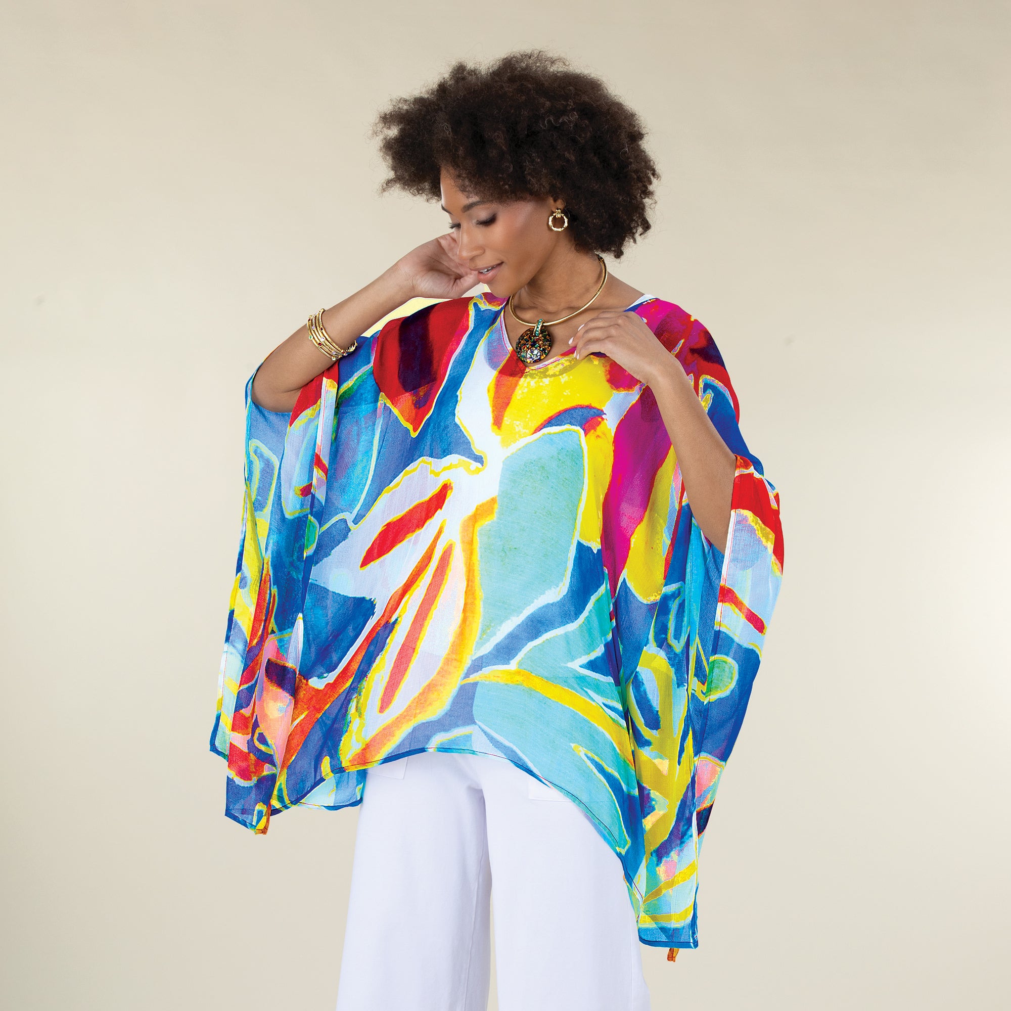 Exotic Elegance Poncho