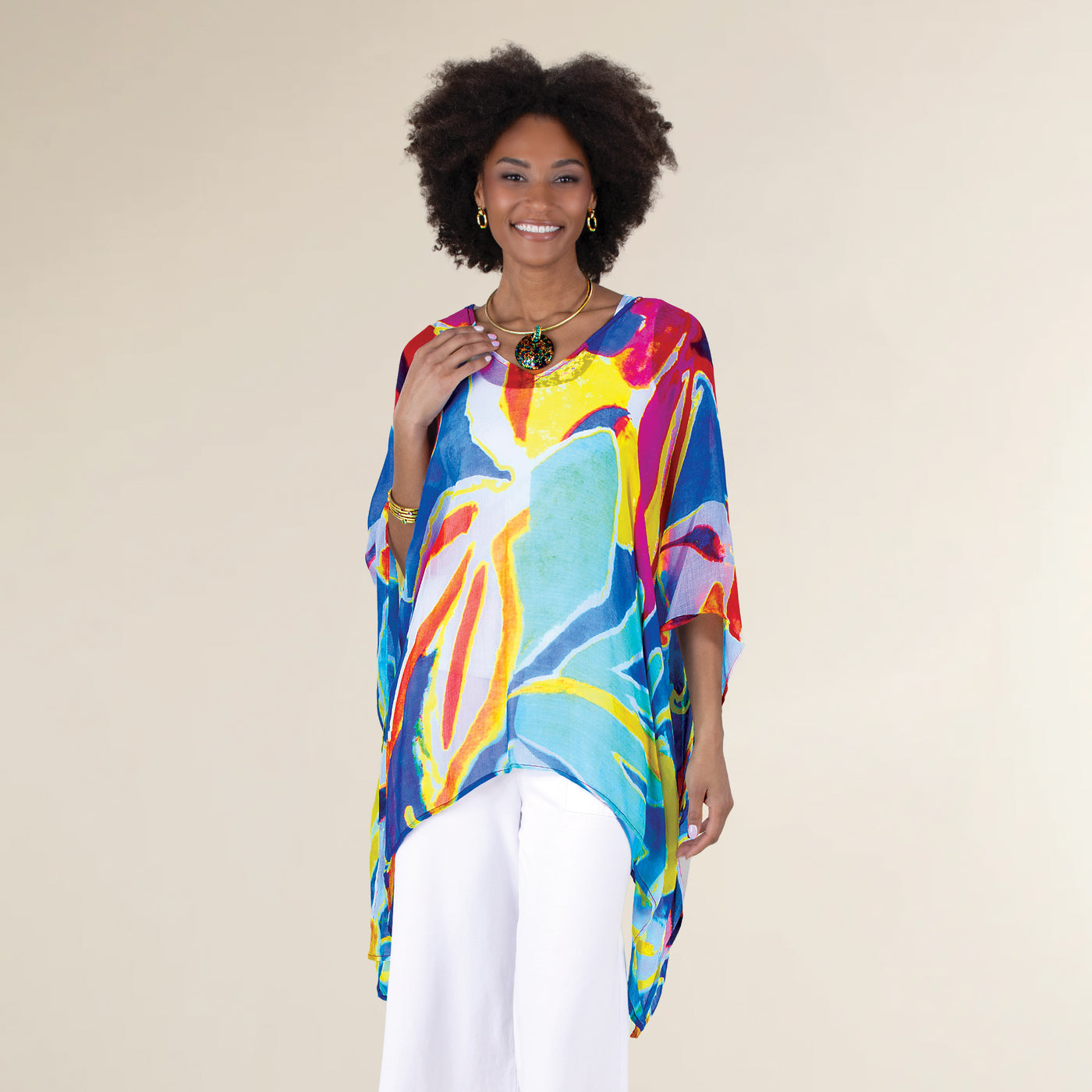 Exotic Elegance Poncho