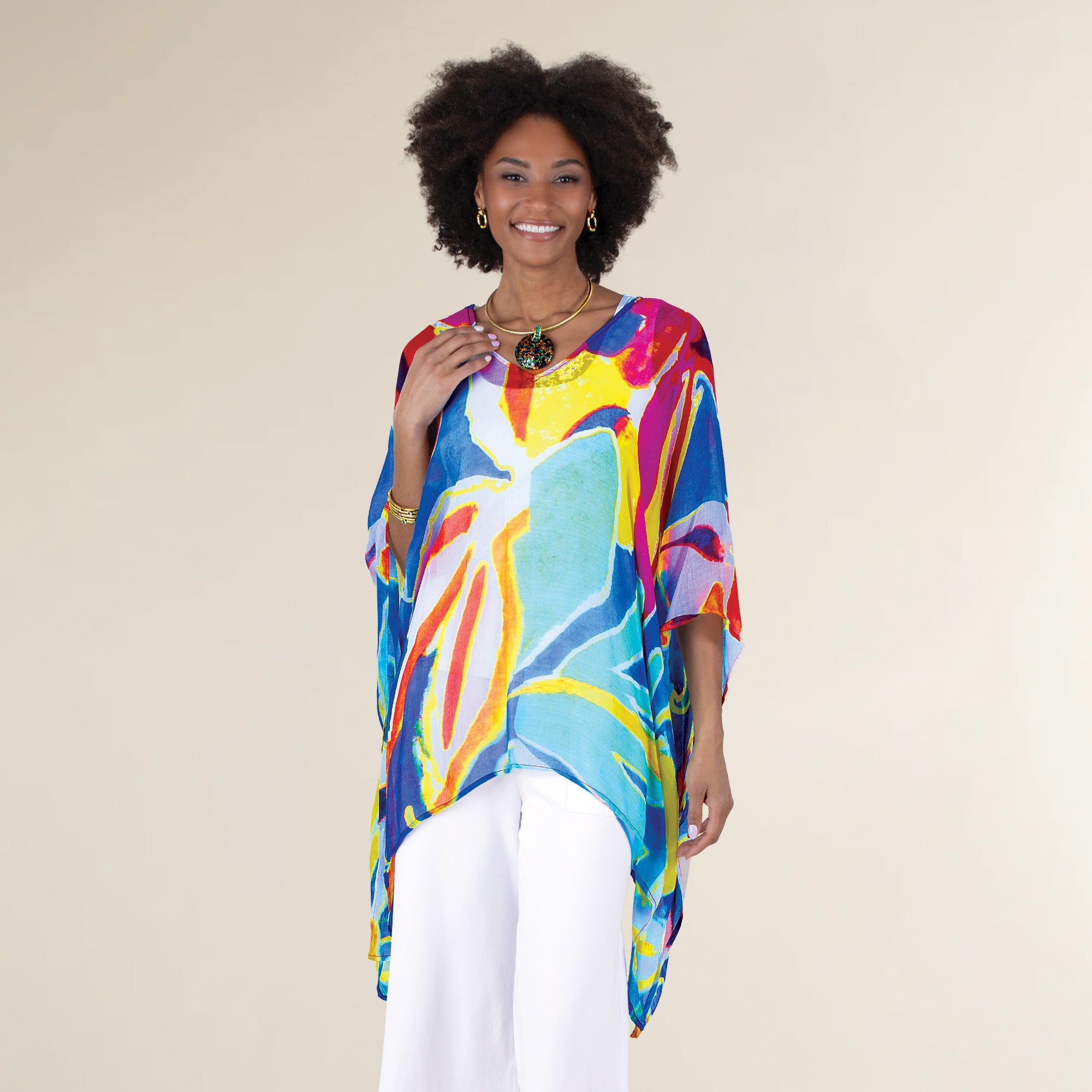Exotic Elegance Poncho