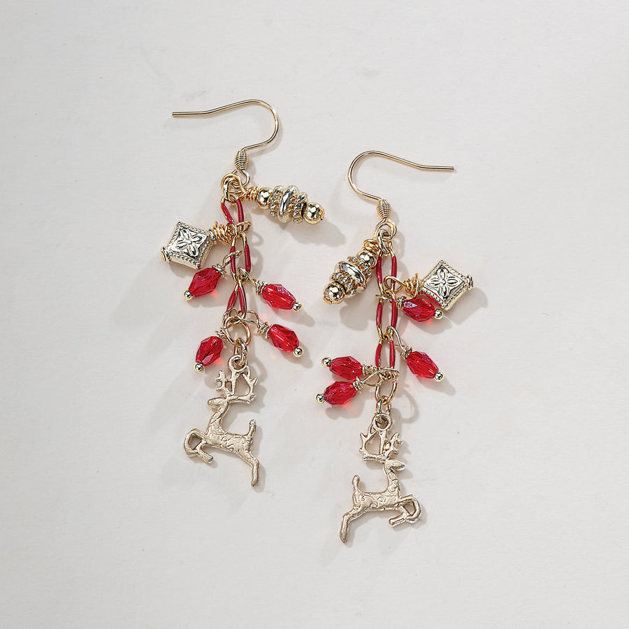 Dancer & Prancer Charmed Earrings (Preorder)