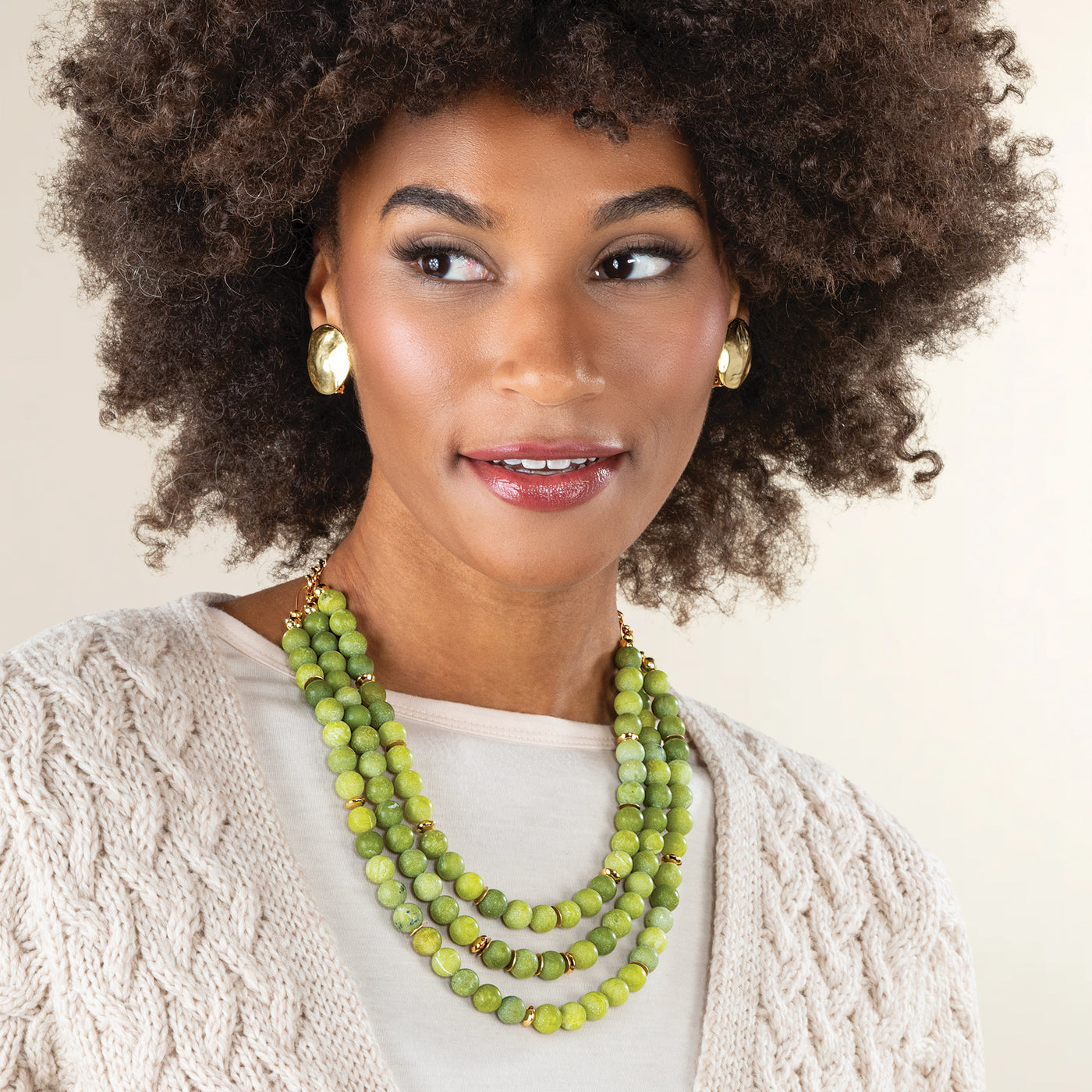 Lucky Green Jade Necklace