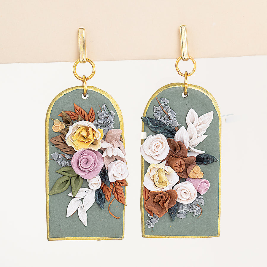 Floral Arches Earrings
