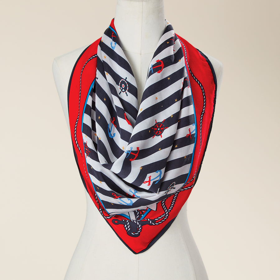 Seafaring Chic Scarf