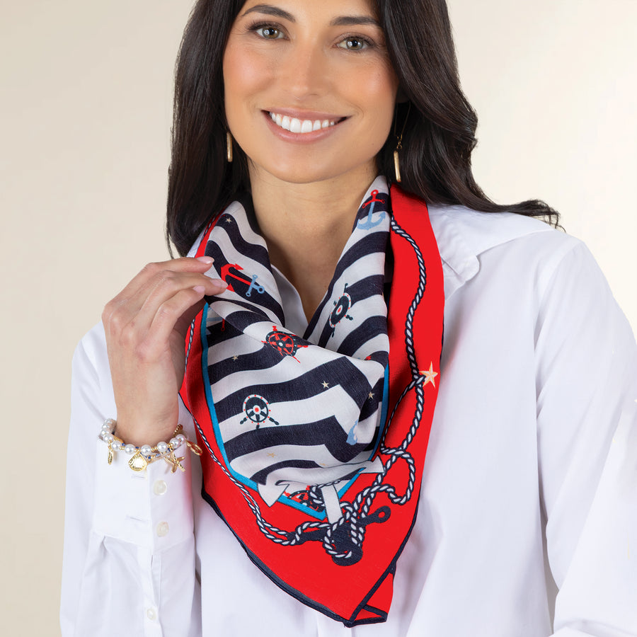 Seafaring Chic Scarf