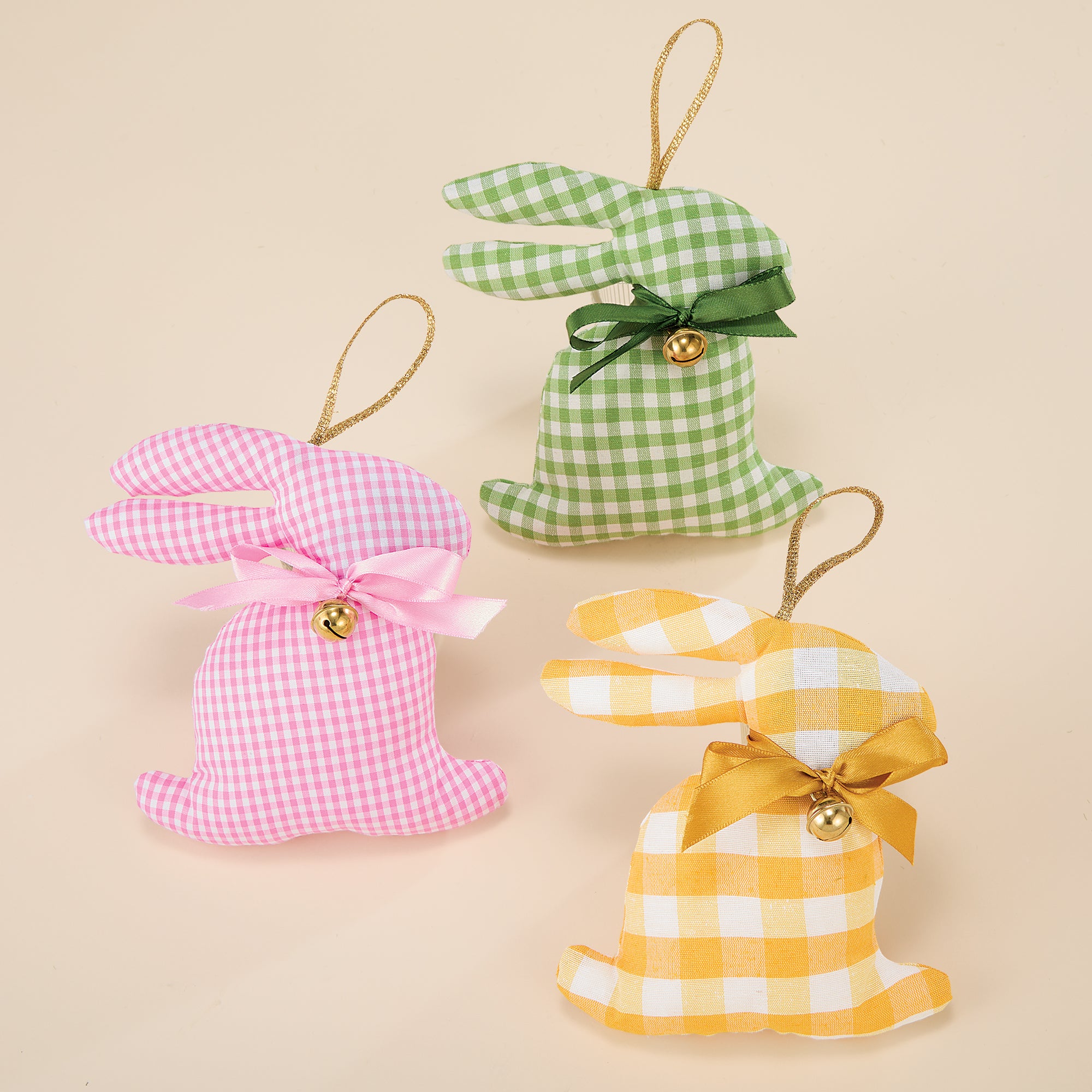 Hand-Stitched Lavender Scented Bunny Sachets Set of 3 (Preorder)