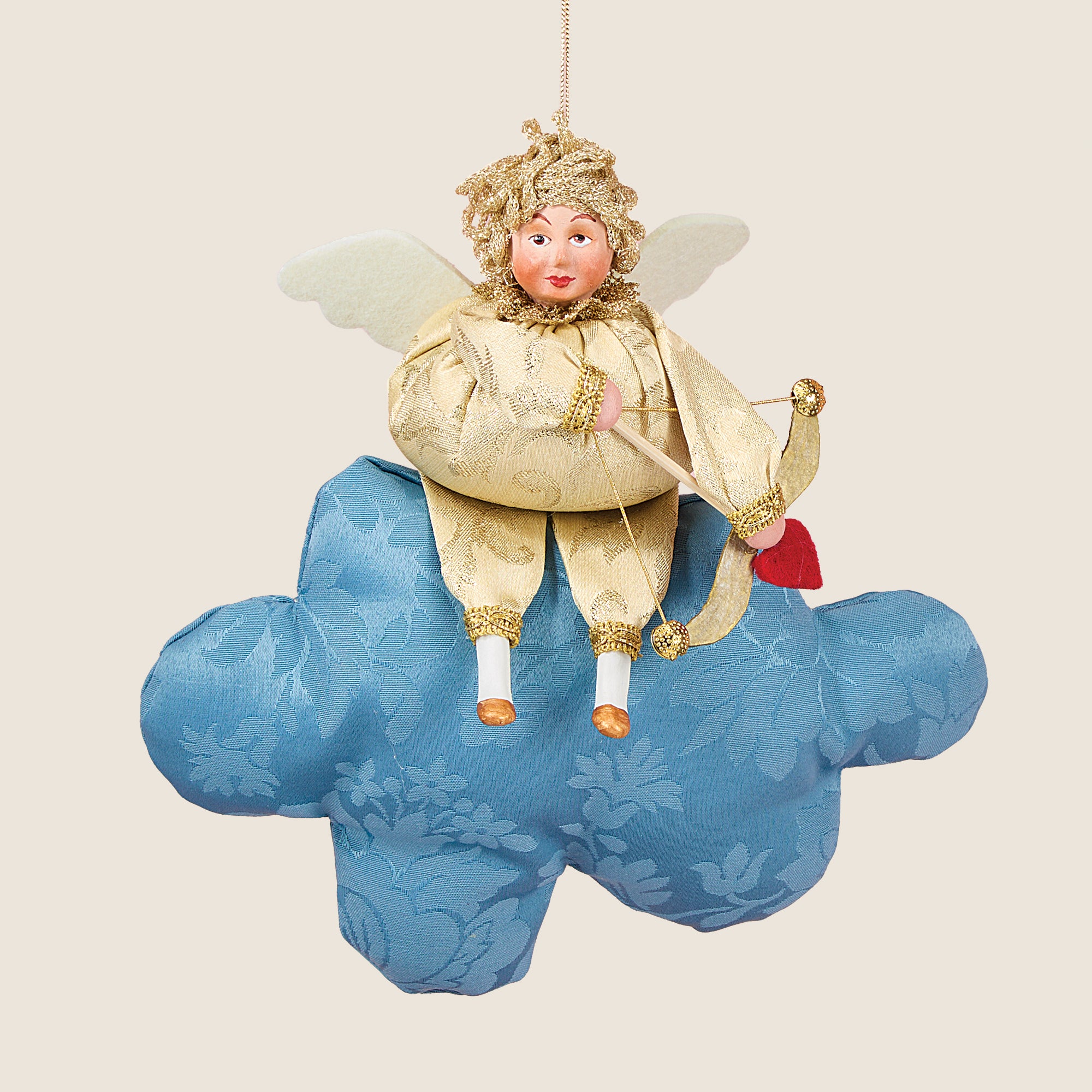 Love & Whimsy Cupid on a Cloud Figurine