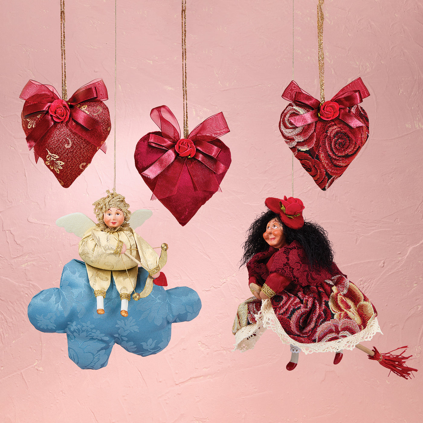 Love & Whimsy Cupid on a Cloud Figurine