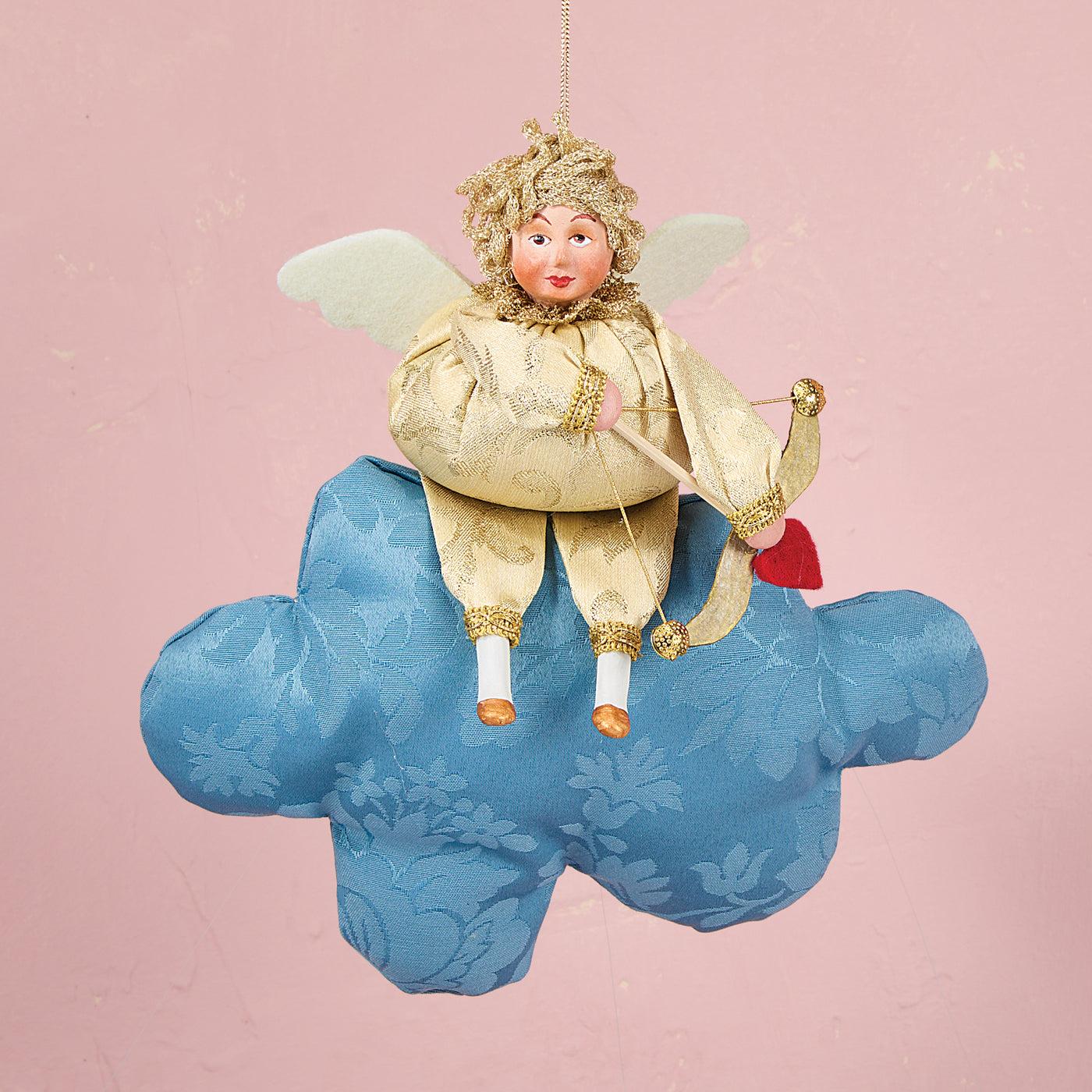 Love & Whimsy Cupid on a Cloud Figurine