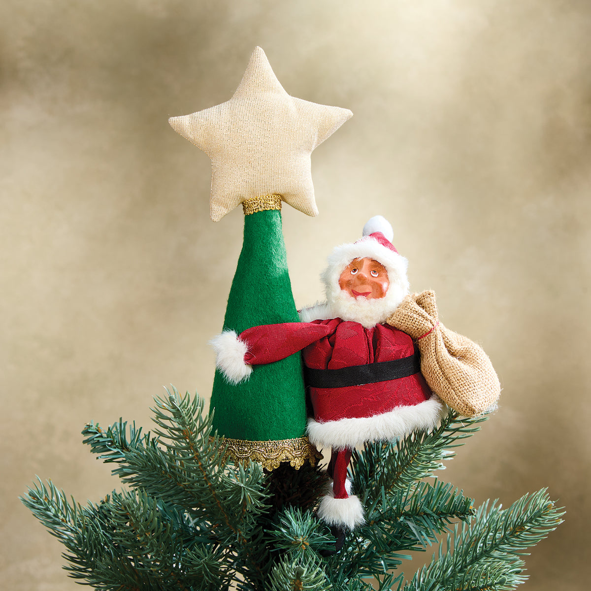Kris Kringle Tree Topper (Preorder)
