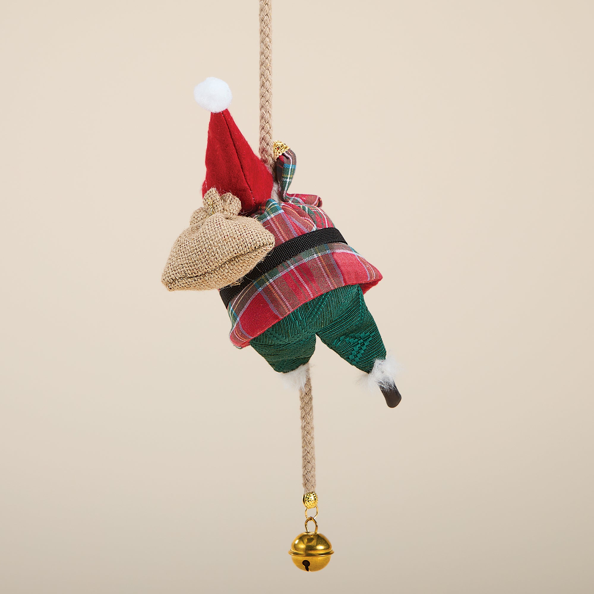 2025 Edition Climbing Kris Kringle Figurine