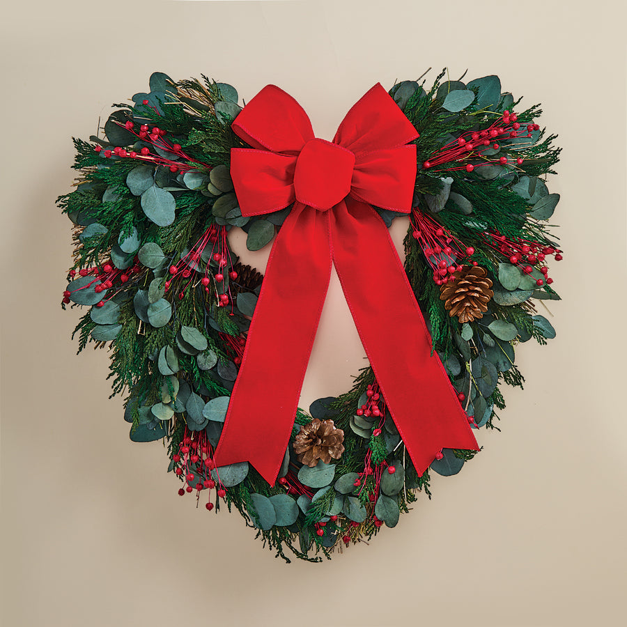 Eucalyptus Heart Wreath