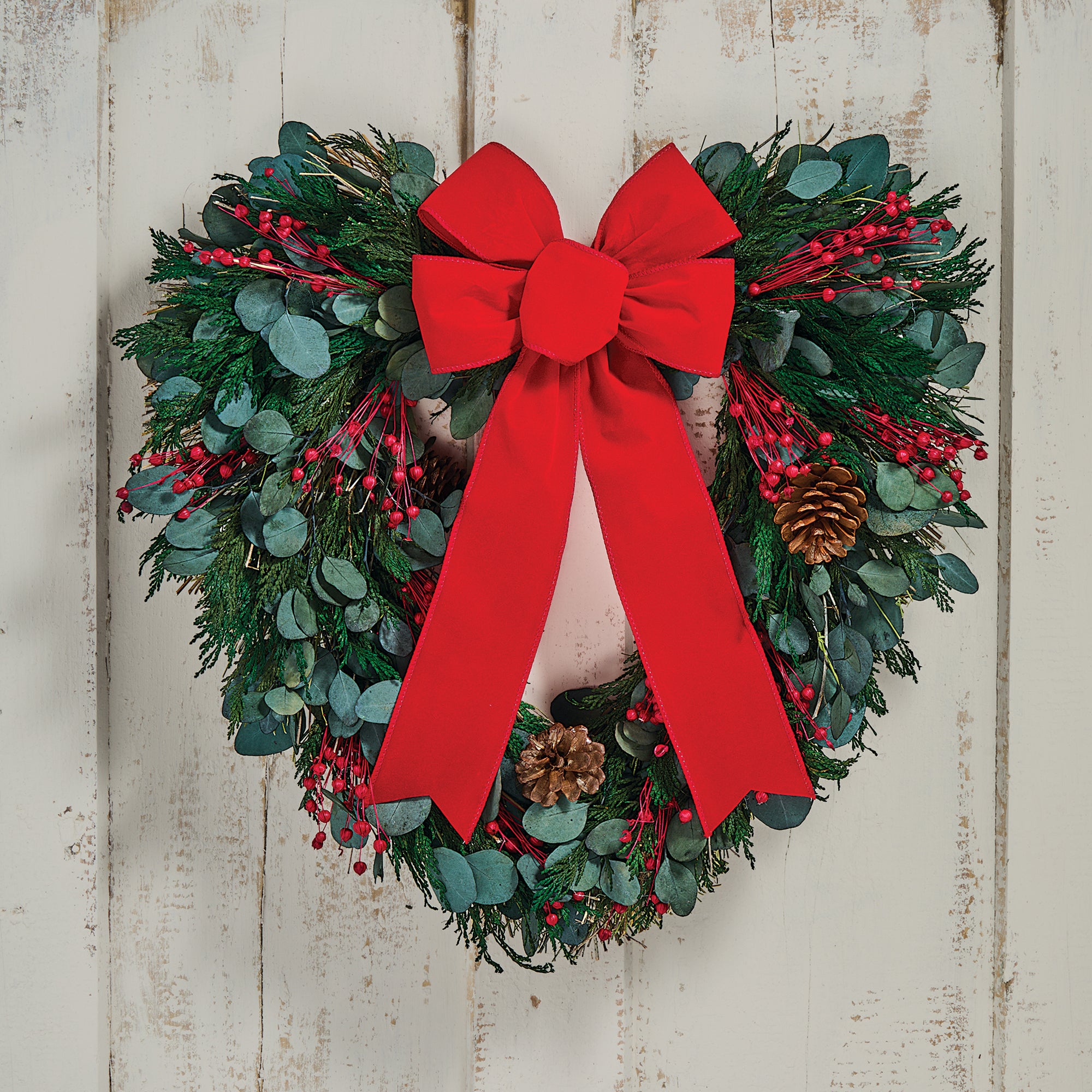 Eucalyptus Heart Wreath