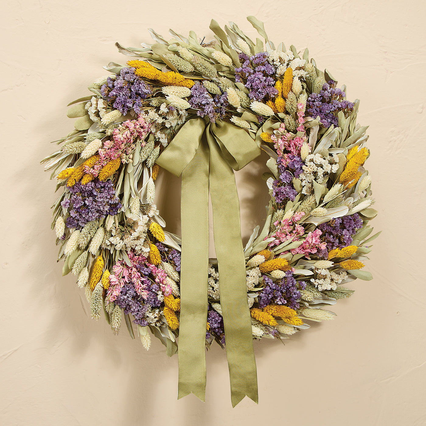 Countryside Flowers Wreath