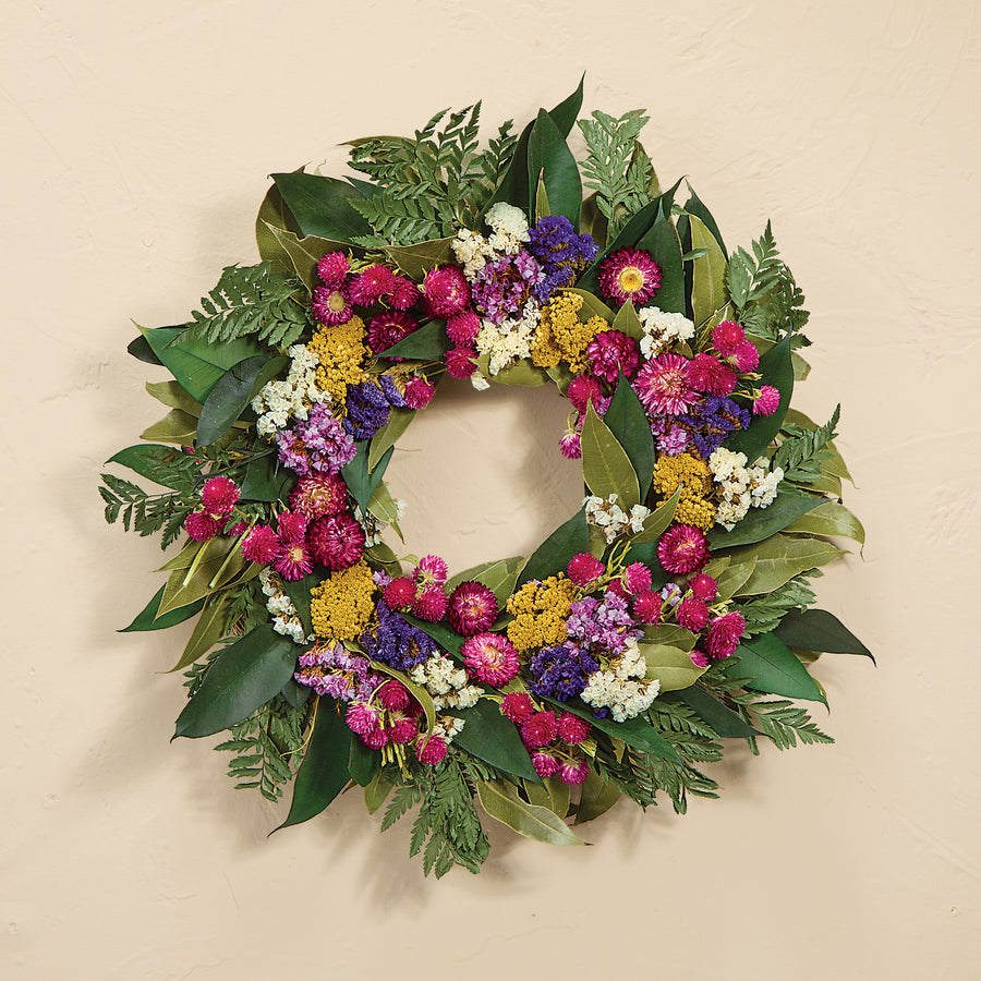 Summer Love Floral Wreath