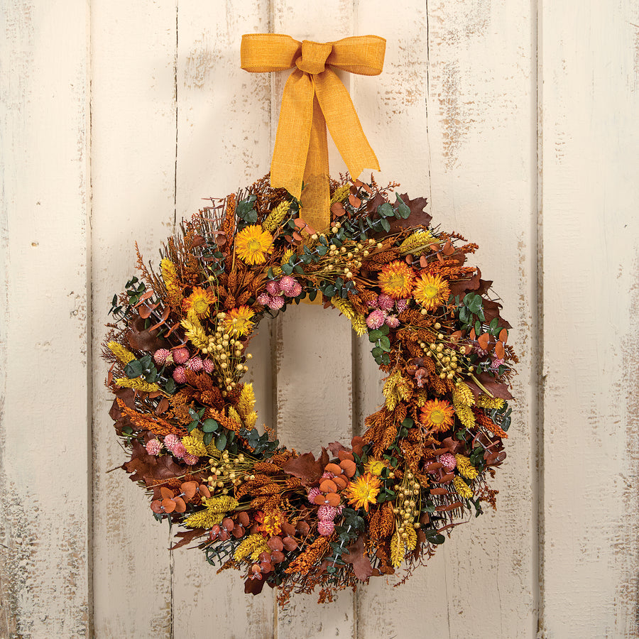 Harvest Florals Wreath