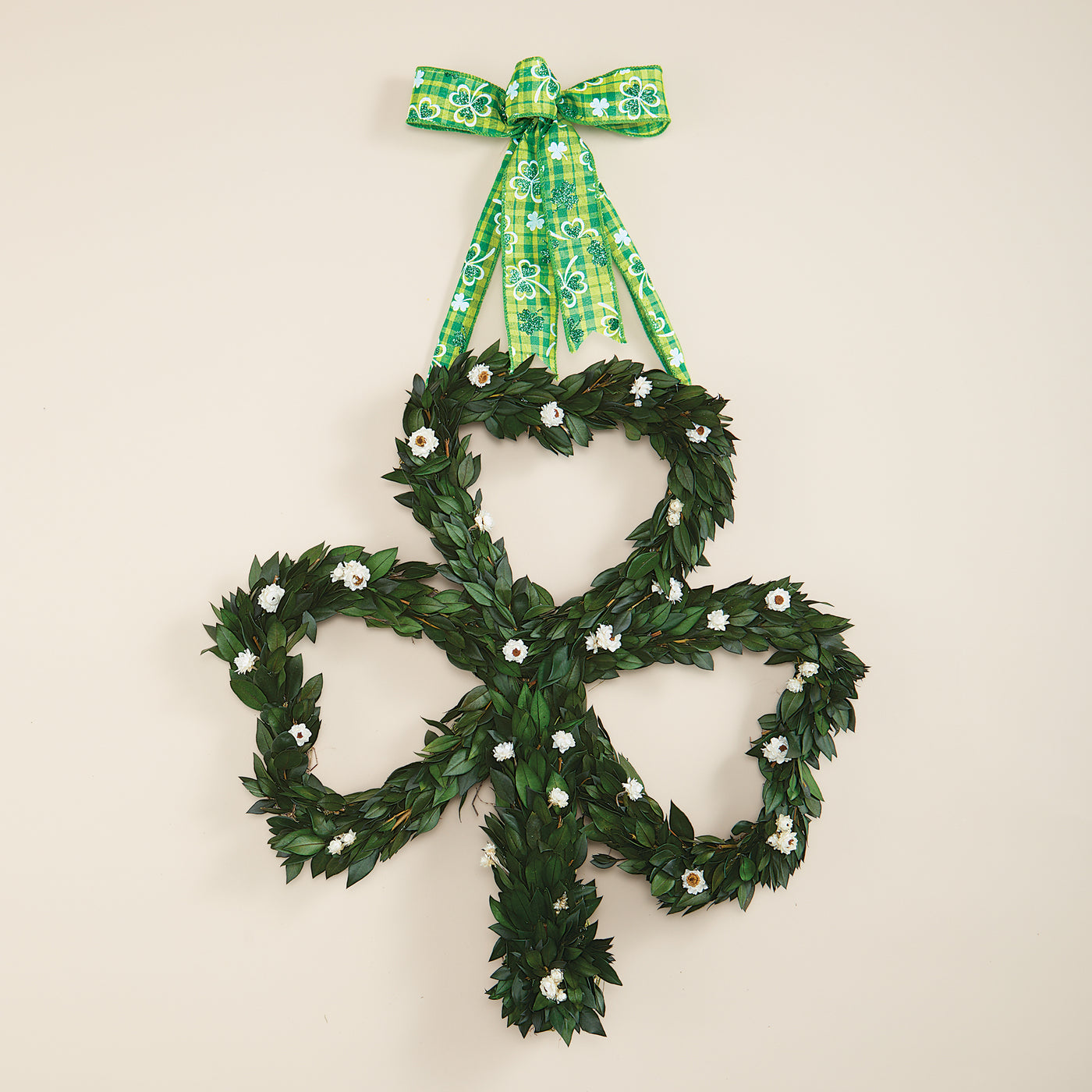Lucky Clover Wreath