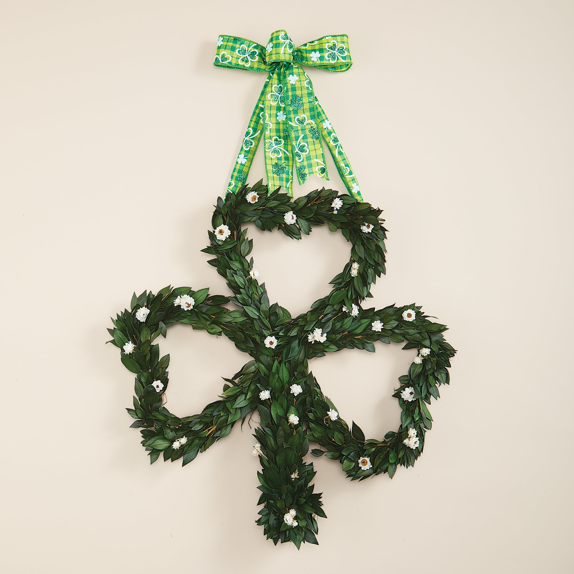Lucky Clover Wreath