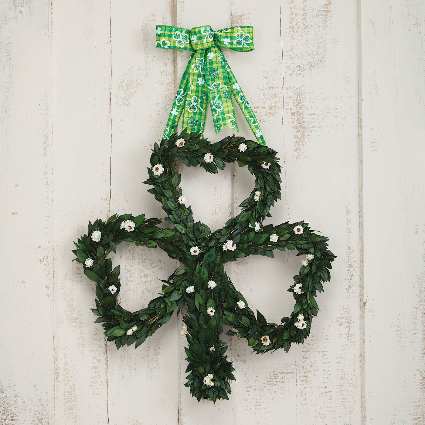 Lucky Clover Wreath