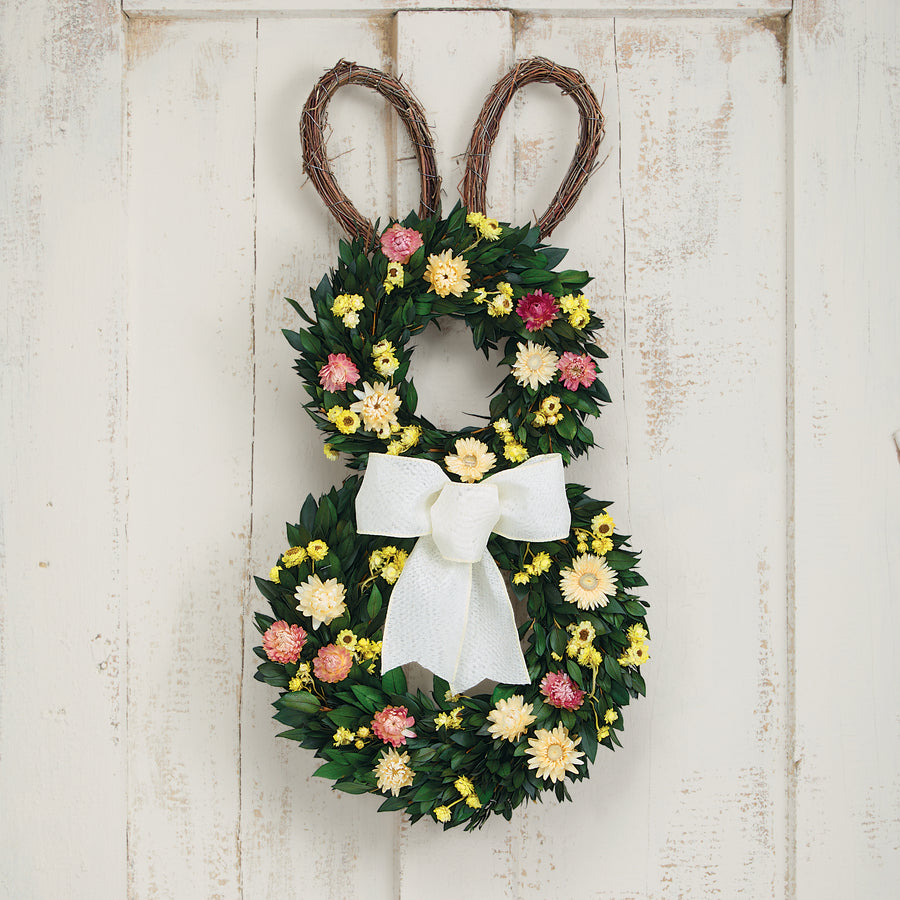 Daisy Bunny Wreath