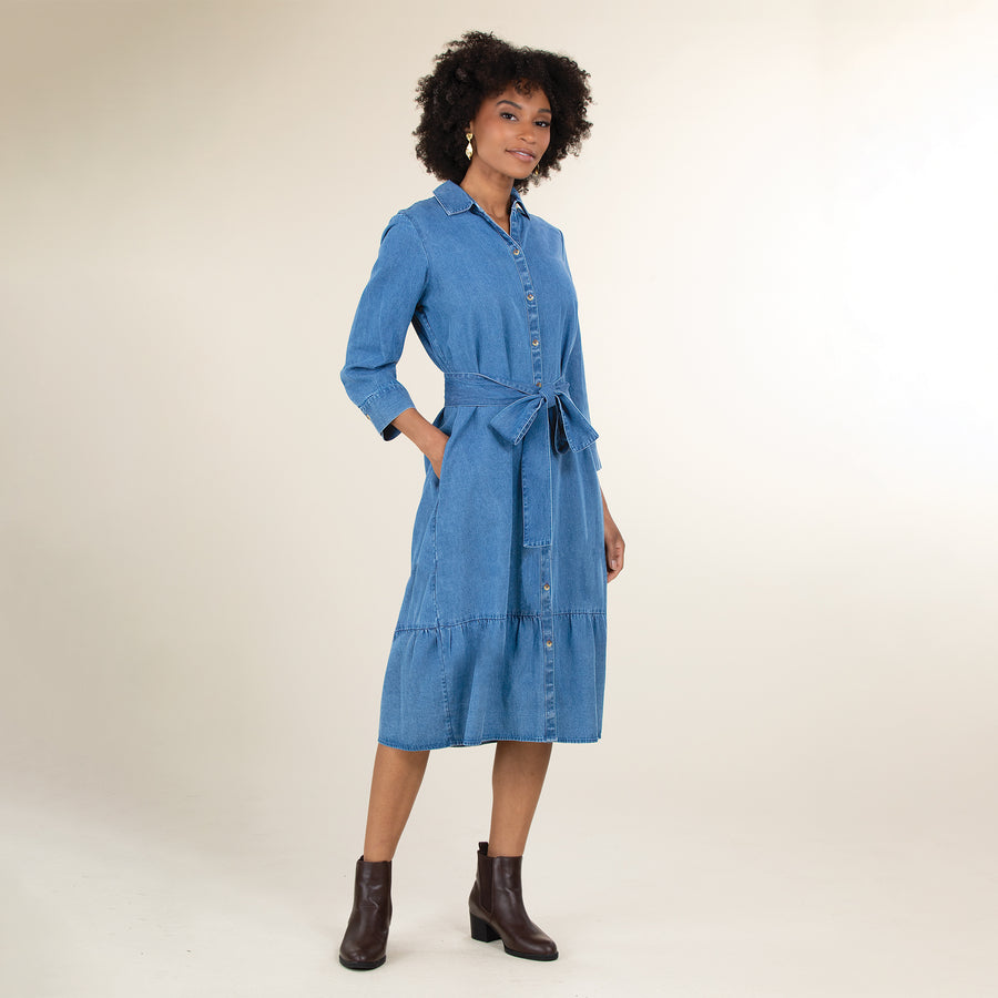 Darling in Denim Dress