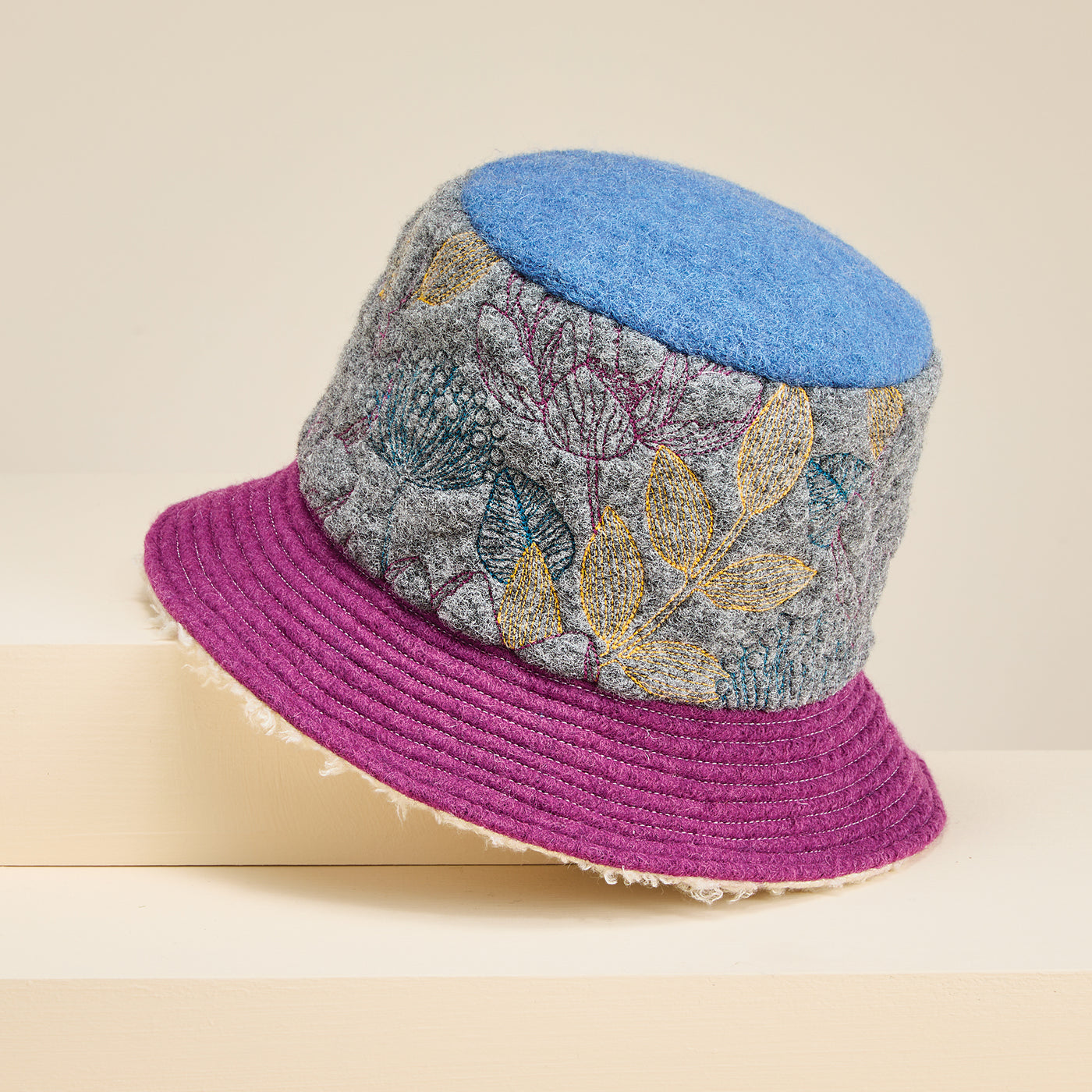 Fiorella Italian Wool Bucket Hat