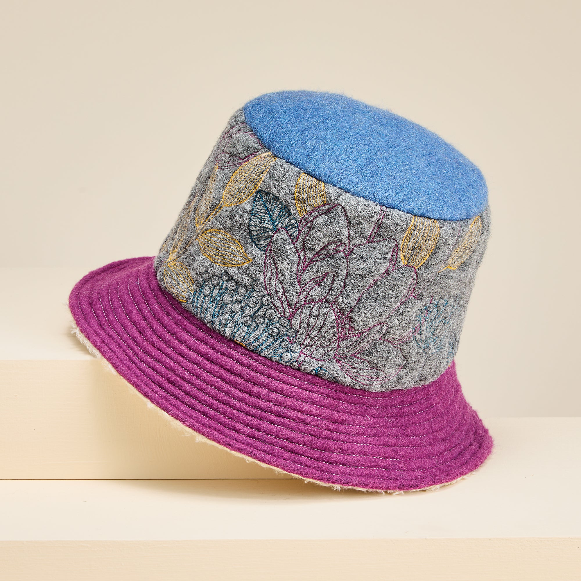 Fiorella Italian Wool Bucket Hat
