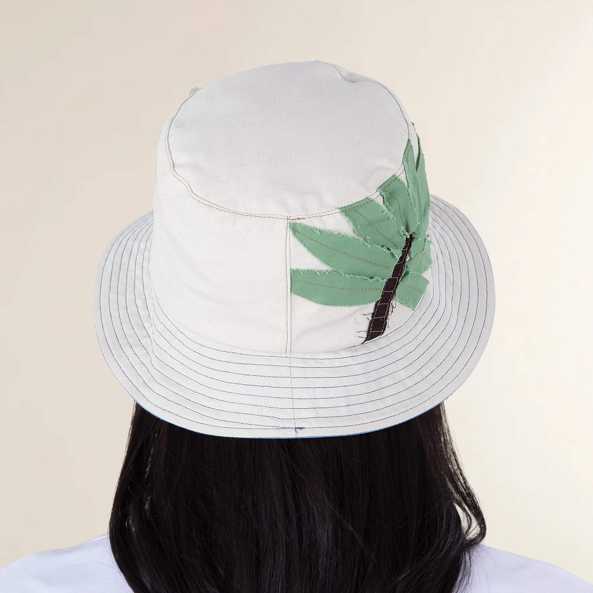 Lydia Italian Linen Bucket Hat