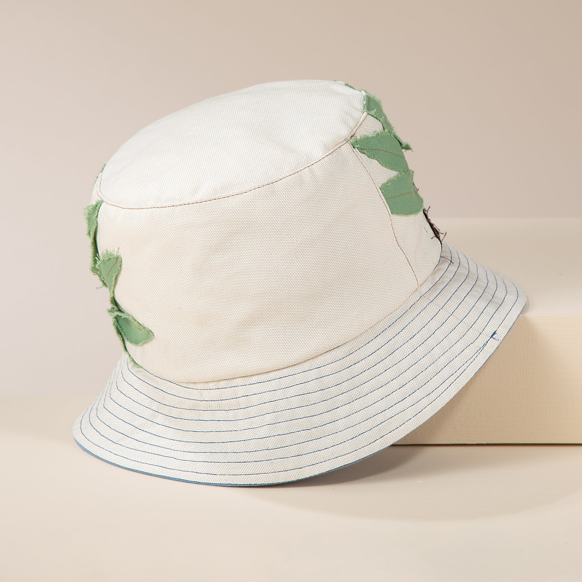 Lydia Italian Linen Bucket Hat