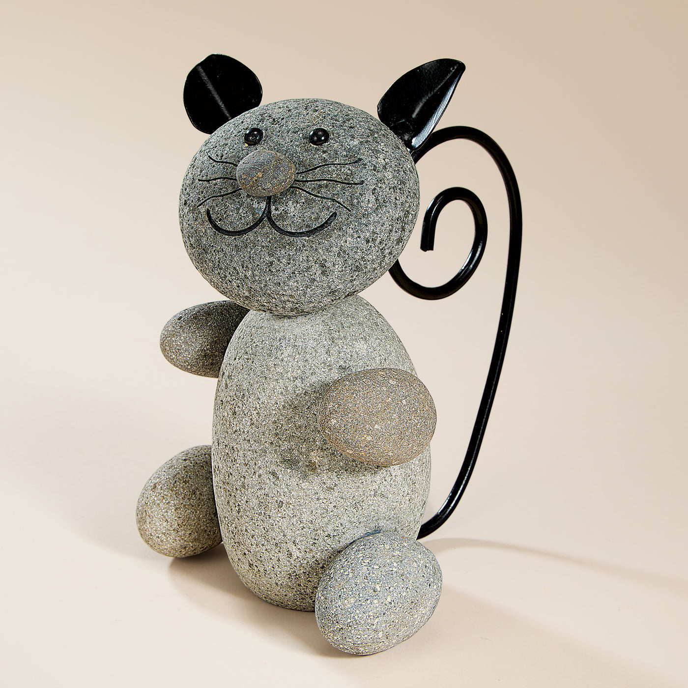 Sitting Pretty Kitty Stone Garden Statue (Preorder)