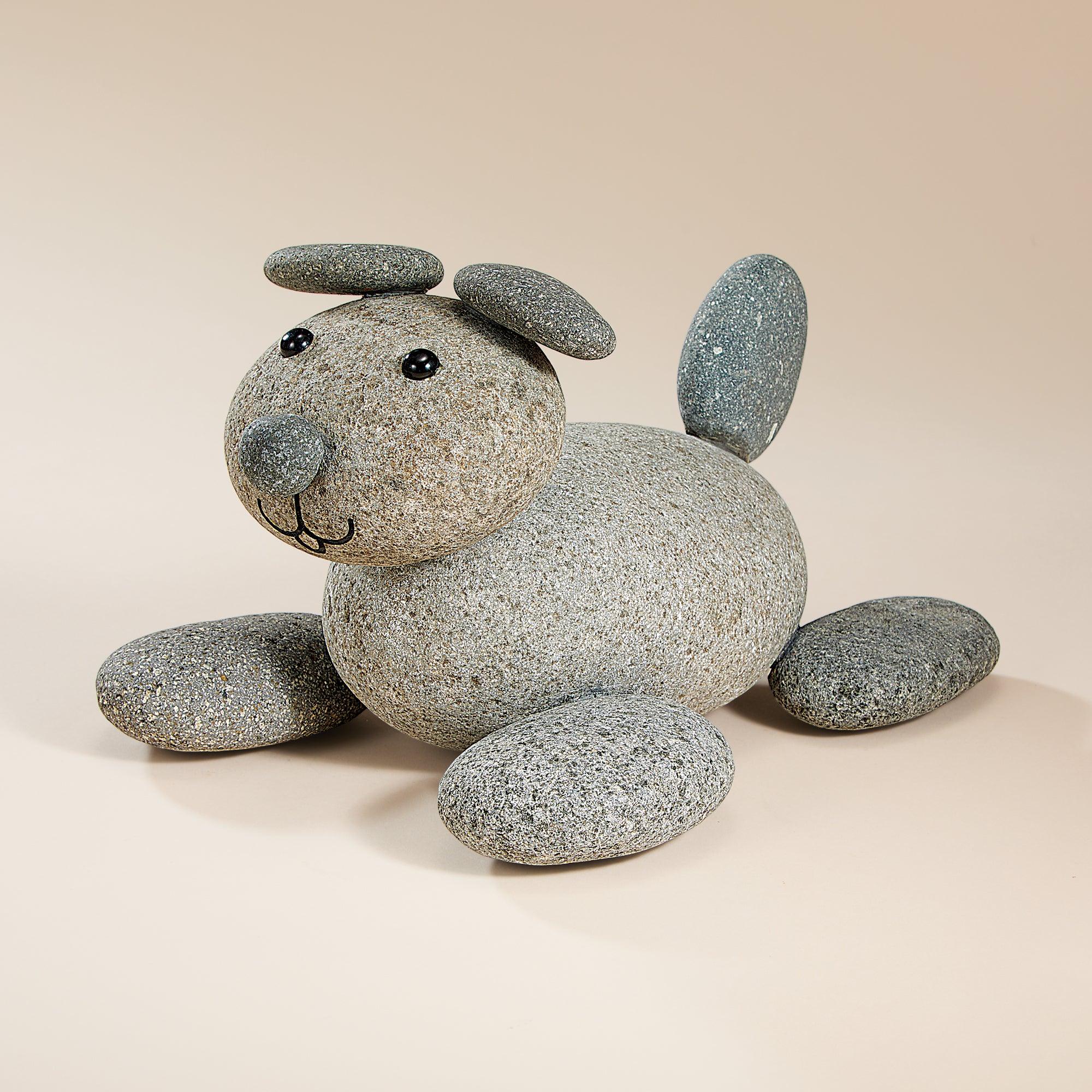 Playful Puppy Stone Garden Statue (Preorder)
