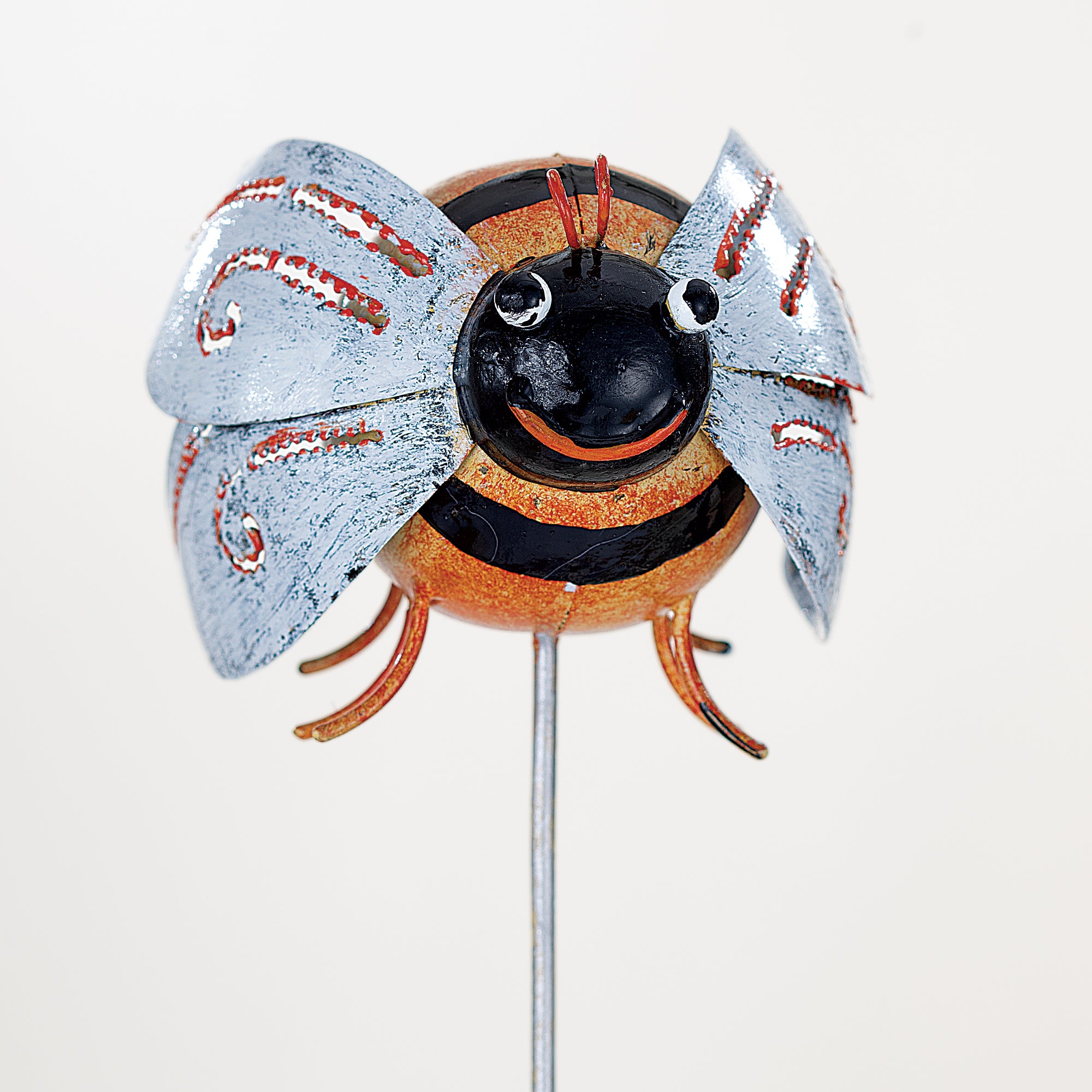 Hand-Painted Bumble Bee Garden Stake (Preorder)