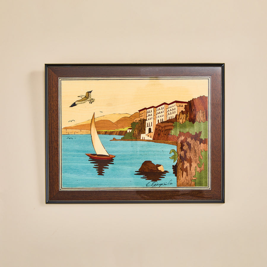 Viaggio Pacifico Intarsia Wall Art (Preorder)