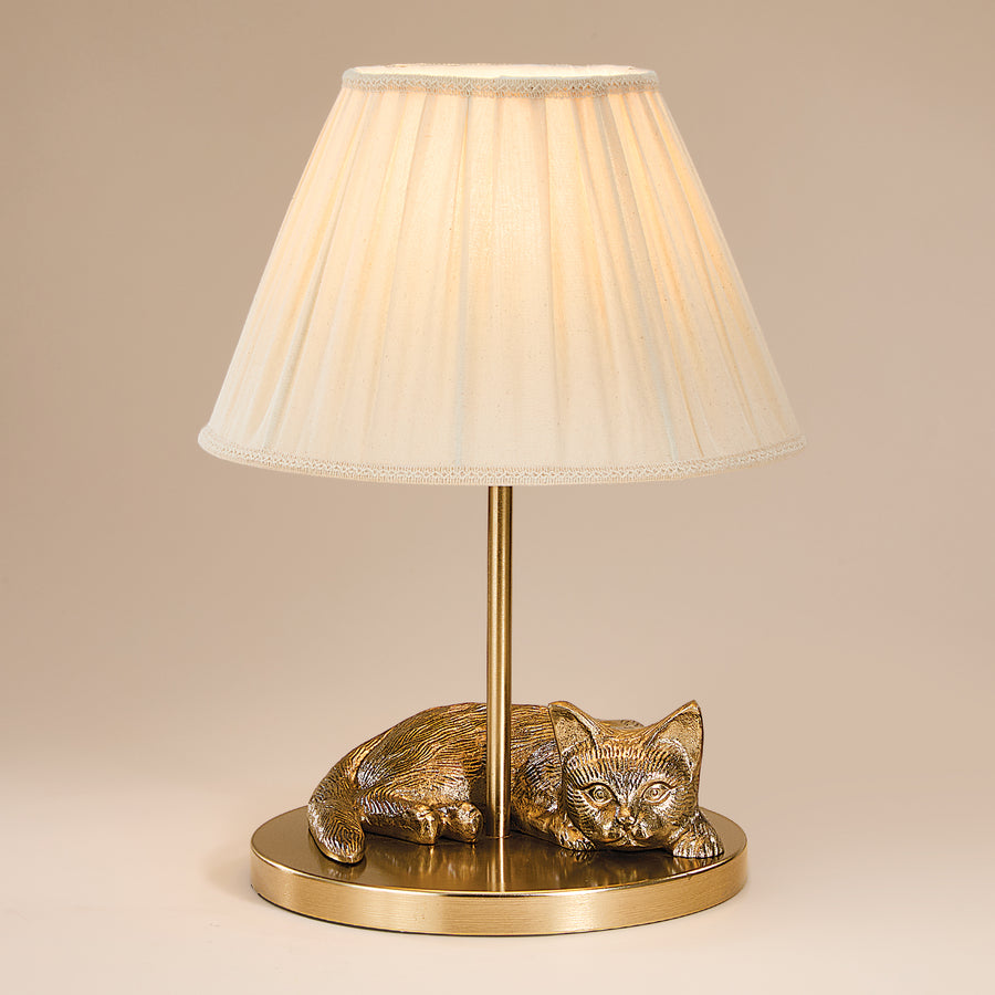Sleepy Kitten Figurine Lamp (Preorder)