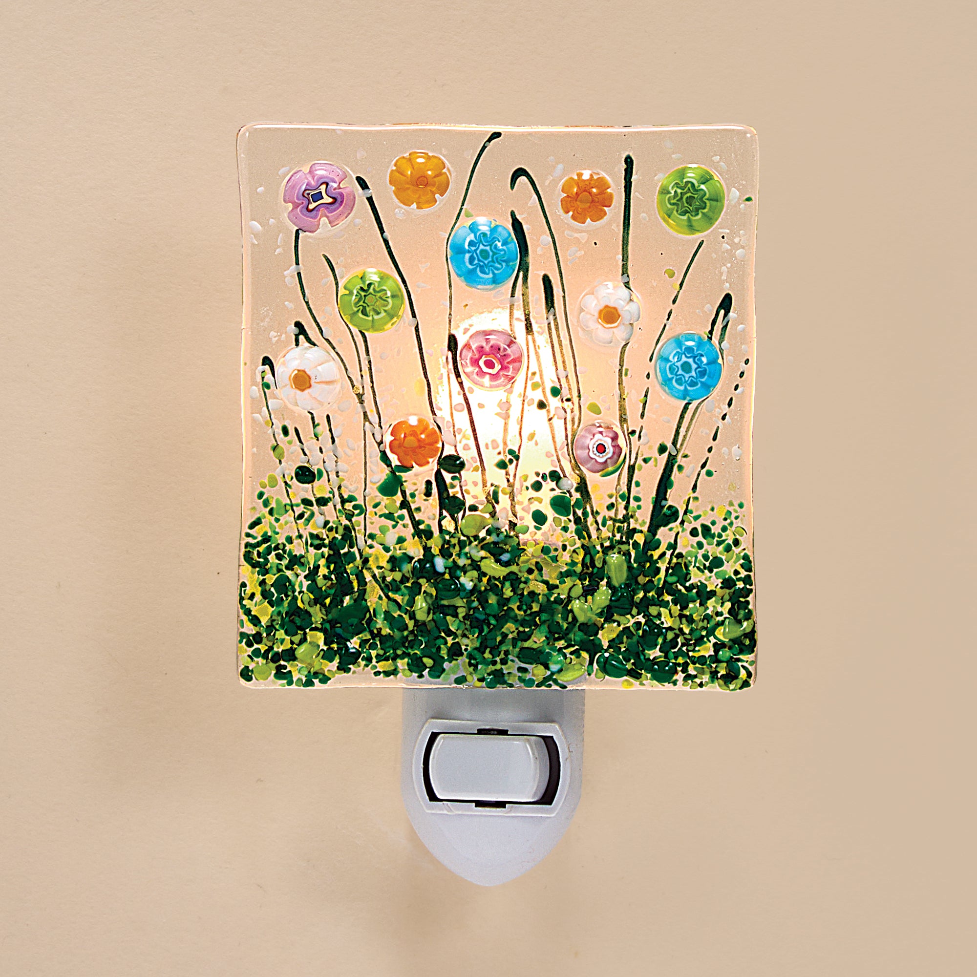 Millefiori Floral Garden Nightlight