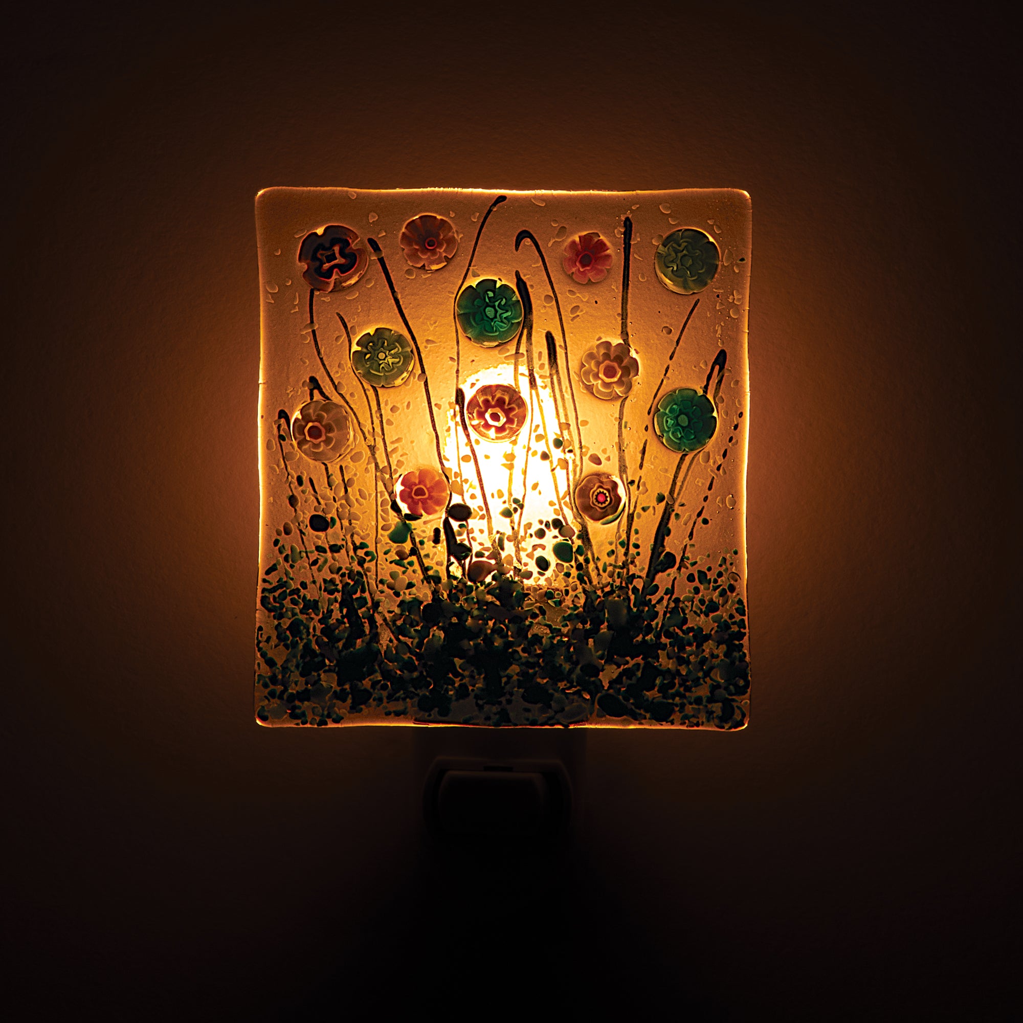 Millefiori Floral Garden Nightlight