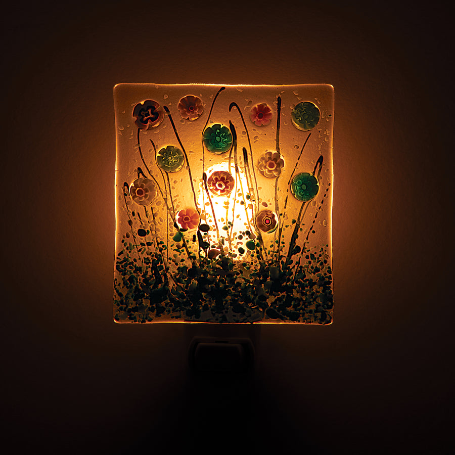 Millefiori Floral Garden Nightlight