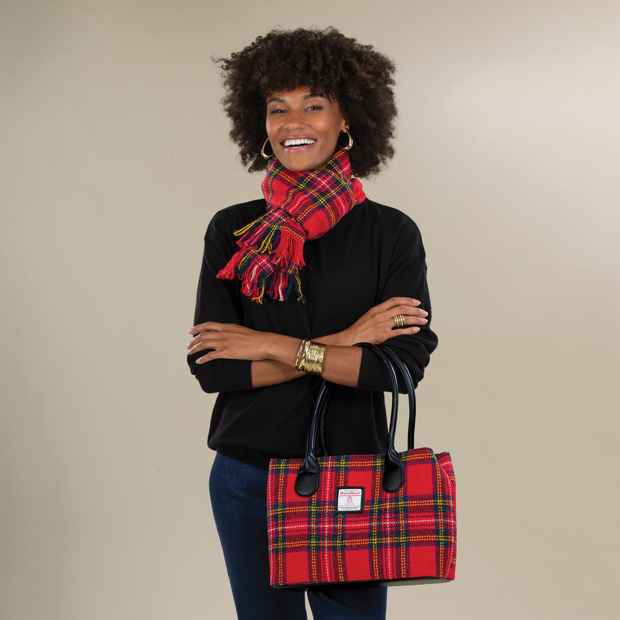 Lochmaddy Plaid Harris Tweed Tote