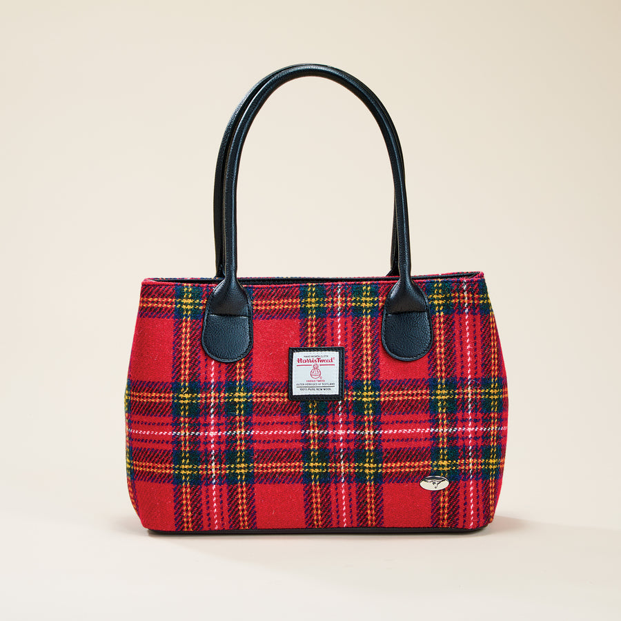 Lochmaddy Plaid Harris Tweed Tote