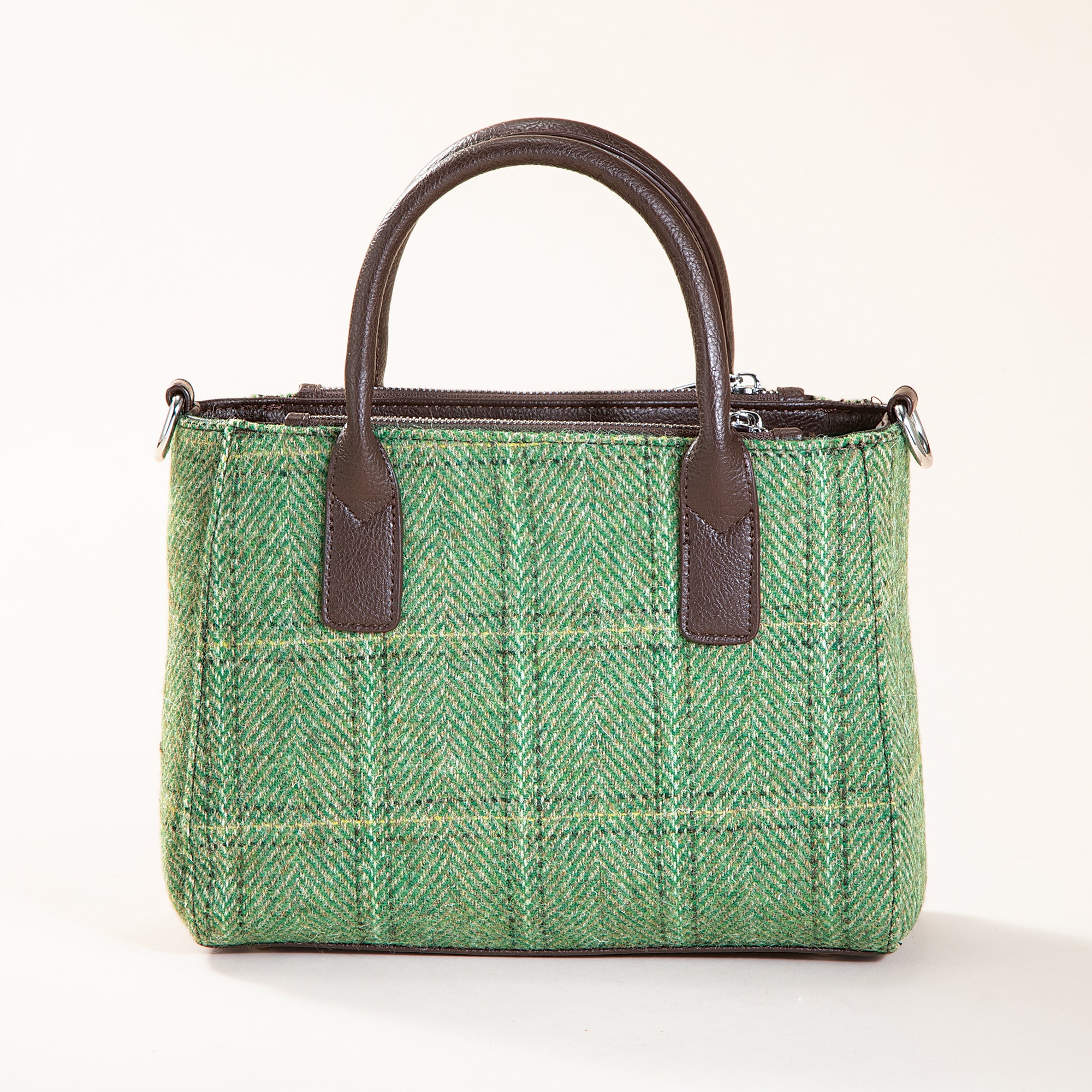 Harris Tweed Brora Tartan Plaid Tote (Preorder)