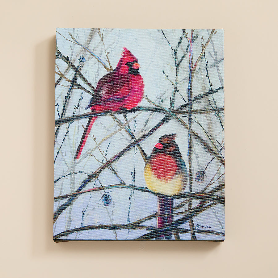 Cardinal Couple Wall Art