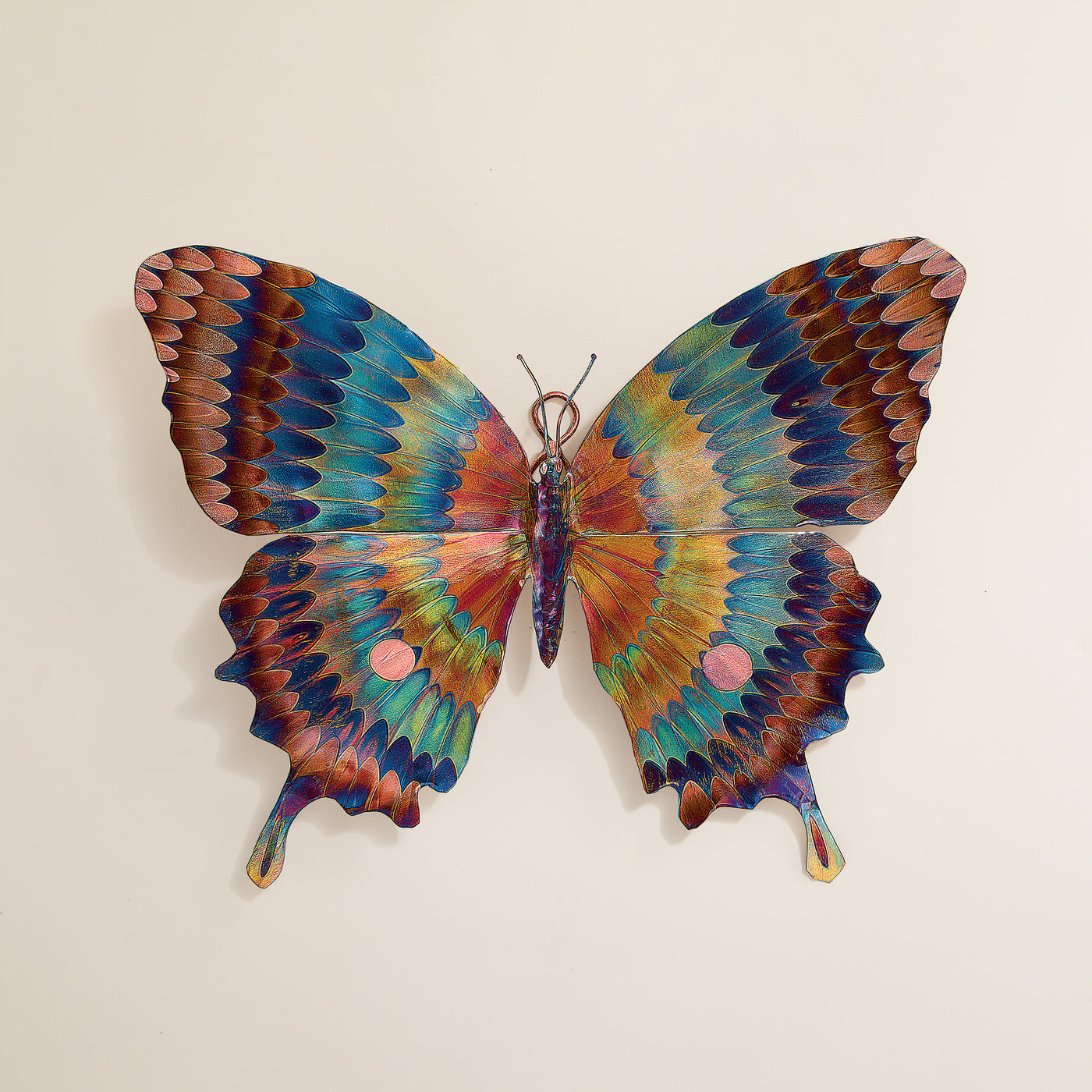 Swallowtail Butterfly Copper Wall Art (Preorder)