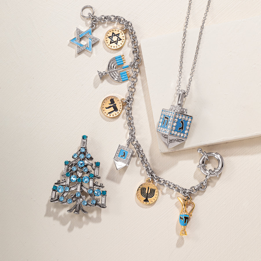 Judaica Tree of Life Brooch (Preorder)