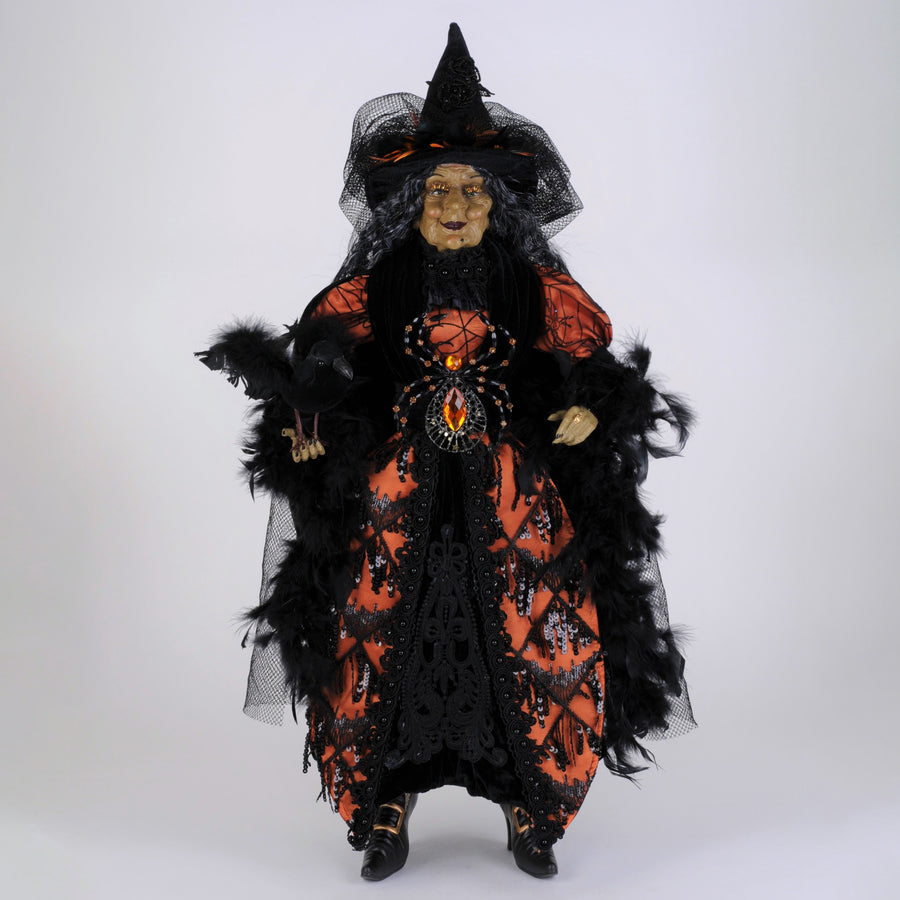 HA26-21 Orange Standing Witch