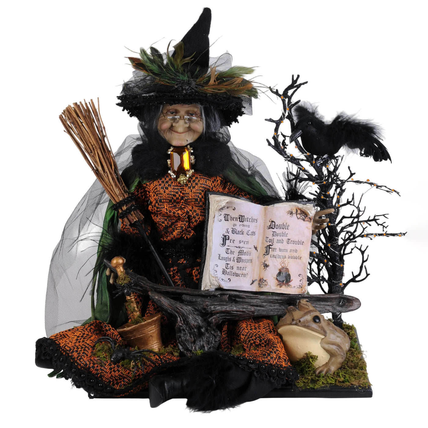 HASC-06 Lighted Sitting Edith Witch