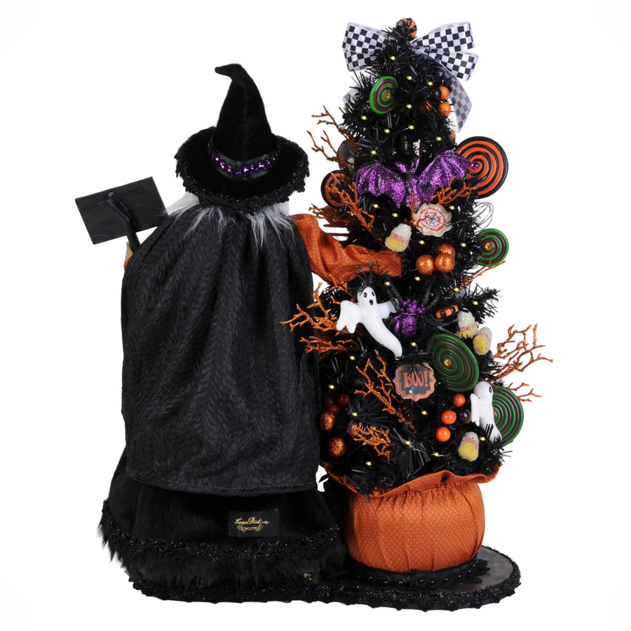 HASC-09 Lighted Tricks or Treats Kitchen Witch