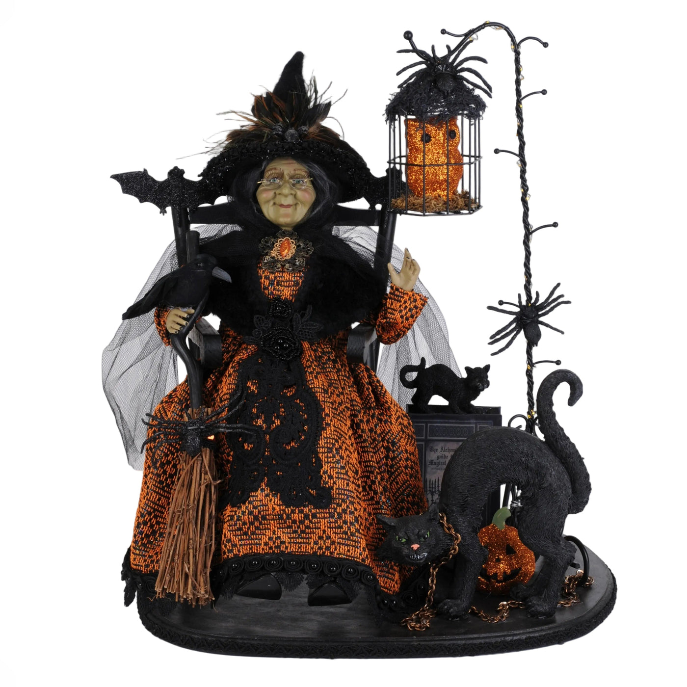 HASC-11 Lighted Spooky Story Teller Witch